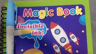 Magic book (invisible ink)