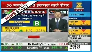 Super Share : Bajaj Corp is suggested for trading for target of 479, currently trading at 379