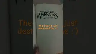 Warriors the last hope book review #bookworm #books #reading #bookish #bookreivew #booktube #bookish