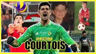 NACIÓ para JUGAR VOLLEYBALL🏐... pero se CONVIRTIÓ en el MEJOR PORTERO | Thibaut Courtois La Historia