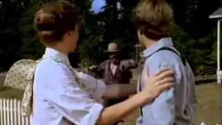 Mr. Edwards punches reverend in the face (Little house on the Praire)