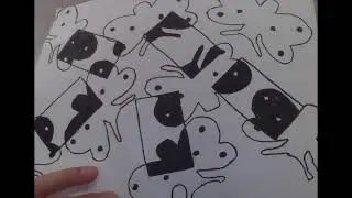 2020-2021 School year Q4 8th grade: Positive/Negative Insect Drawings