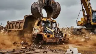 Raw Scrap Yard Energy &ndash; Magnet Arm Dragging Heavy Metal