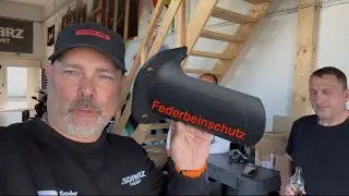 Can Am Spyder, shock absorber protection, installation video