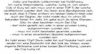F&F Vlog- Call of Duty TOP 5 F&F Videos einsenden