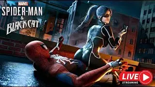 SPIDER-MAN 🕷️ & BLACK CAT 🖤 HEIST MISSION LIVE | Marvel&rsquo;s Spider-Man PC Gameplay 🔥 Hindi
