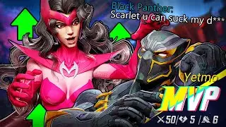 ¡La NUEVA MEJORA de SCARLET WITCH la hizo BASTANTE ÚTIL en esta TEMPORADA 5.5! - Marvel Rivals