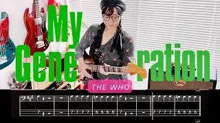 My Generation – Bass Cover (Tabs + Notation) | The Who