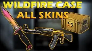 CS:GO - NEW OPERATION WILDFIRE CASE - All Skins SHOWCASE in FN! +New BOWIE KNIFE!