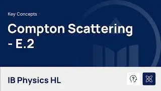 Compton Scattering [IB Physics HL]