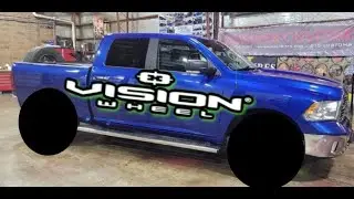 Brand NEW design by #VISIONWHEEL #Visionwheels #ram #rims #32gang #crusadergang #atturotires #tires
