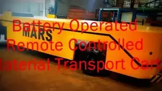 Battery Operated Remote Controlled Transport Cart