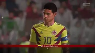 Fifa 18 - England vs Colombia - James Rodriguez Goal 105th Minute