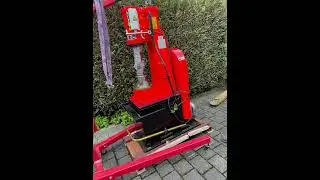 Power hammer install - we got it in 🔥⚒️🔥 #blacksmith #metalart #powerhammer #metalfab #install