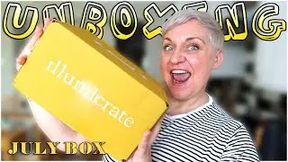 Illumicrate July Box UNBOXING 📚🎁📖🤩 #illumicrate #unboxing