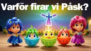 🔴🐣🌷 Den Verkliga Betydelsen av Påsk || Bibelberättelse för Barn #animation #barn  #kristen