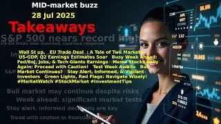 📈Europe-US Trade Deal 🔥Backlash! 💸Impact on Mega Caps? 🕵️&zwj;♂️Stay Aware 🌐ABR-MarketWatch