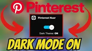 Как включить темный режим в Pinterest на компьютере![]