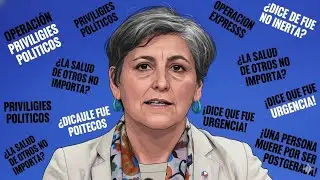 MINISTRA DE SALUD XIMENA AGUILERA INTENTANDO EXPLICARSE POR LA OPERACION PRIVILEGIADA DE SU MADRE 