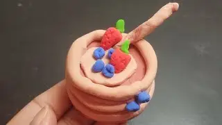 Must Try This Honey Fruit Cake Made with clay At Home #shorts #donteat