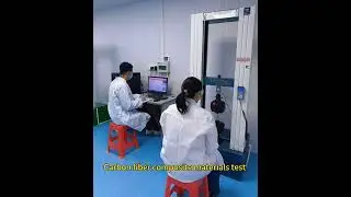 How to test carbon fiber composite materials? #carbonfiber #tensilestrength  #fabric #reinforce
