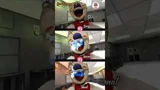Ice Scream 7 Easy Vs Normal Vs Hard | Caught Battle