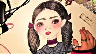 Drawing 451 &hearts; Esther &hearts; In My Semi Realistic Style From &hearts; #orphan #horror #warnerbros&hearts; #LunaDrawings