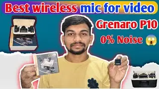 Grenaro p10 Wireless Mic Unboxing Review 2025 ||  #grenarop10 #grenaro #micwireless 
