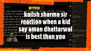 kailash sharma savage reply on aman dhattarwal. MUST WATCH!!!