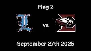 Liberty vs Eagleville Flag 2 September 27th 2025.  #youthfootball 