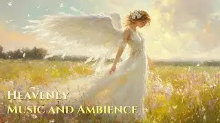 Peaceful Celestial Music and Ambience | Angel in Blooming Field of Light