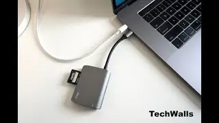 iXCC Aluminum USB-C Hub with SD Card Reader