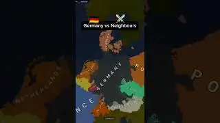 NIEMCY vs SĄSIEDZI / GERMANY vs NEIGHBOURS / AGE OF HISTORY 2 #aoh2 #hoi4 #ck3 #eu4