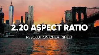 2.20:1 Aspect Ratio Cheat Sheet (Super Panavision 70)