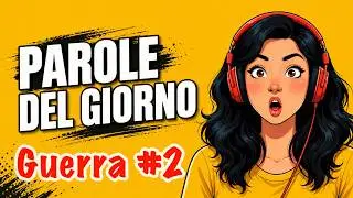 THEMATIC VOCAB : GUERRA #2 - Improve Your Italian Vocab in 3 Minutes #bialogos