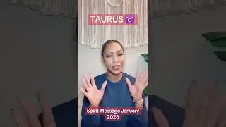 TAURUS TAROT READING | Spirit Message January 2026 | #tarot #tarotreading #taurus 