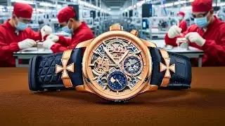 Inside a Swiss Watch Factory &ndash; Crafting Million-Dollar Timepieces from Gold | Full Process