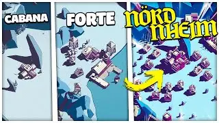 VILA VIKING SOBREVIVE A ATAQUES MONSTRUOSOS | Thronefall