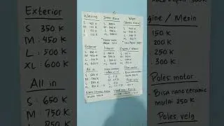 harga salon mobil jogja