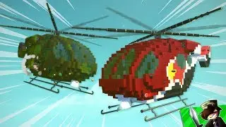HELIKOPTERT &Eacute;P&Iacute;TETTEM!  - Scrap Mechanic 🚁😲