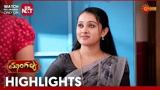 Mangalya - Highlights | Full EP free on Sun NXT | 28 Jan 2026 | Udaya TV