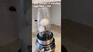 Blending Eggs #blender #blend #eggs #usa