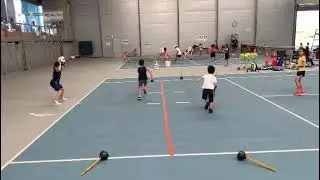 Speed and orientation drill for tennis