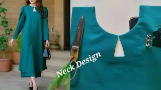 इस Boat Neck Design ने धूम मचा रखी है/Trending neck design cutting and stitching/diy