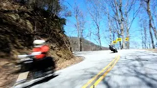 Spring Ride on Wolf Pen Gap, Suches Georgia
