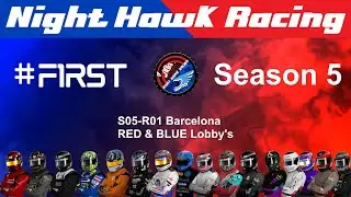 S05-R01 - #f1rst - NHR Championship - Barcelona - RED & BLUE Lobby