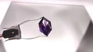 Аметист Definitely Final Dungeon 10.95 ct. Боливия + гемм. заключение