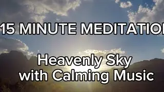 Above the Clouds | 1 Hour Heavenly Sky Ambience with Calming Music  #MeditationMusic #BreatheRelax