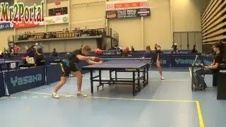 Table Tennis Safir Open 2016 - Hampus Soderlund Vs Matteo Mutti -