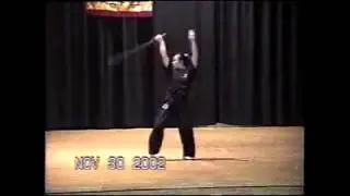 2002 YMAA 20th Anniversary Demo in Boston, MA | Long Fist Qi Family Sword by Kathy Yang